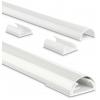 Hama Kabelová lišta hliník bílá tuhý (d x š x v) 1.1 m x 33 mm x 18 mm 1 ks 00220988