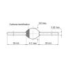 Vishay usměrňovací dioda 2 A BYV27-200-TAP SOD-57 Tape