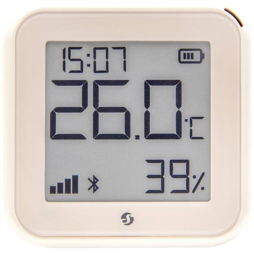 Shelly H&T Gen 3 Ivory bezdrátové teplotní a vlhkostní čidlo Bluetooth, Wi-Fi