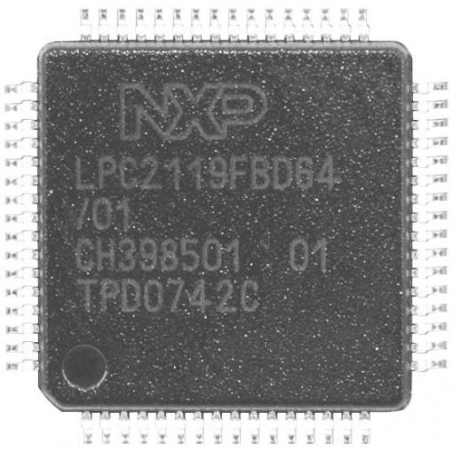 NXP Semiconductors mikrořadič LQFP-64 32-Bit 60 MHz Počet vstupů/výstupů 46 Tray
