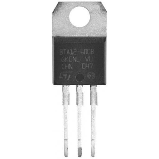 STMicroelectronics BTA12-600BWRG TRIAC TO-220AB 12 A 600 V Tube