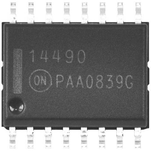ON Semiconductor MC14490DWG logický IO SOL-16 Tube