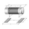 Vishay SMM02040C1302FB300 SMM02040C1302FB300 tenkovrstvý rezistor 13 kΩ SMD 0204 0.25 W 1 % 1 ks Tape