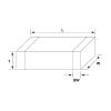 Vishay VJ1206A101JXACW1BC keramický kondenzátor SMD 1206 100 pF 50 V 5 % (d x š) 0.126 mm x 0.063 mm 1 ks