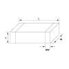 Vishay VJ0603A150JXACW1BC keramický kondenzátor SMD 0603 15 pF 50 V 5 % (d x š x v) 0.063 x 0.03 x 0.03 mm 1 ks