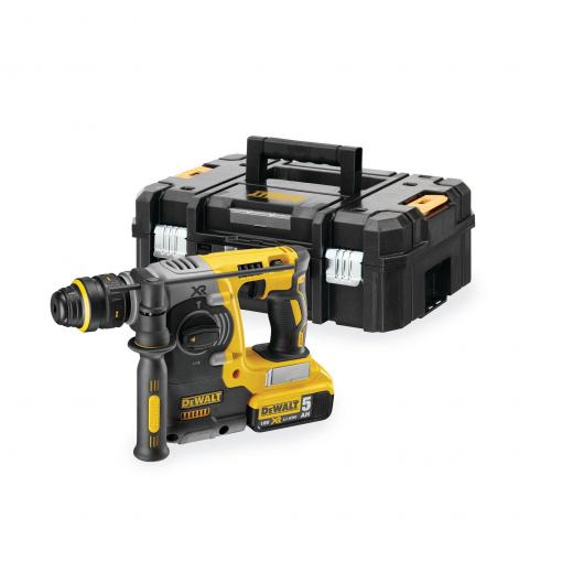 DEWALT DCH273P2T-QW SDS plus-aku kombinované kladivo 18 V 5000 mAh