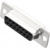 MH Connectors MHDB15-SS 2101-0180-12 D-SUB zásuvková lišta 180 ° Pólů: 15 pájecí kalíšek 1 ks