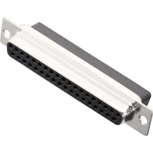 MH Connectors MHDBC37-SS 2101-0190-14 D-SUB zásuvková lišta 180 ° Pólů: 37 krimpované 1 ks