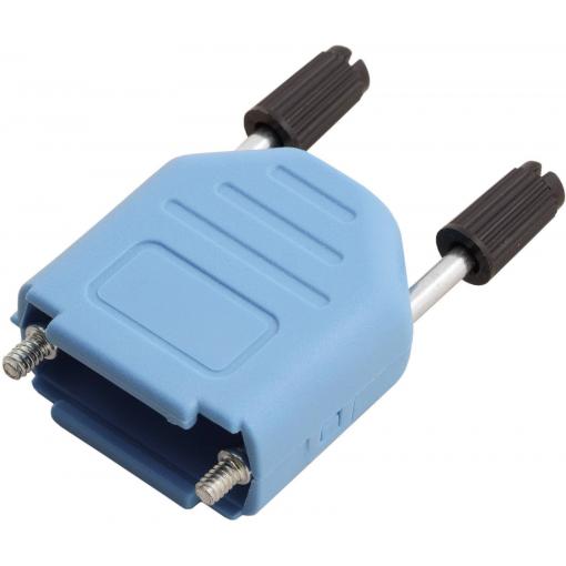 MH Connectors MHDPPK15-B-K 6353-0104-02 D-SUB pouzdro Pólů: 15 plast 180 ° modrá 1 ks