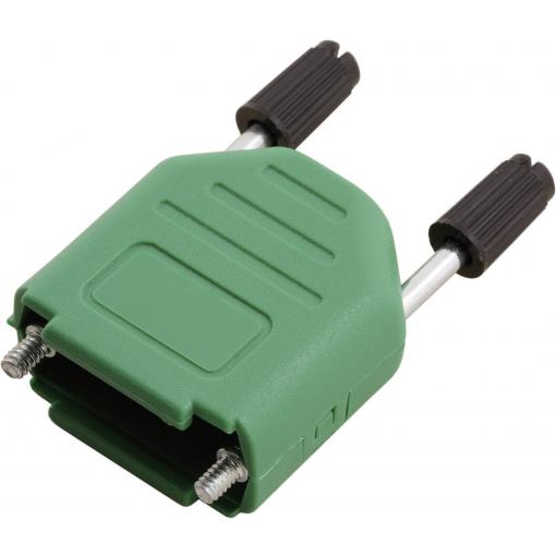 MH Connectors MHDPPK09-G-K 6353-0106-01 D-SUB pouzdro Pólů: 9 plast 180 ° zelená 1 ks