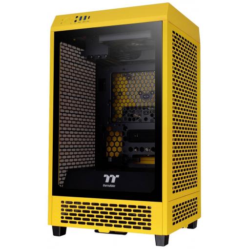 Thermaltake The Tower 200 mini tower herní pouzdro žlutá 2 předinstalované ventilátory