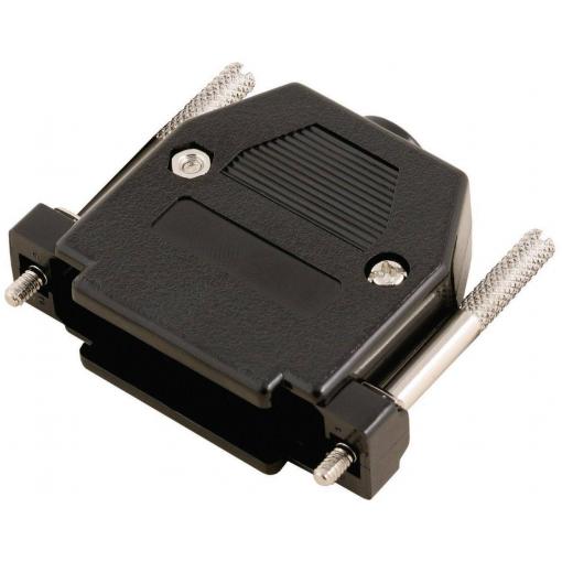 MH Connectors 2360-0102-21 2360-0102-21 D-SUB pouzdro Pólů: 9 plast 180 ° černá 1 ks