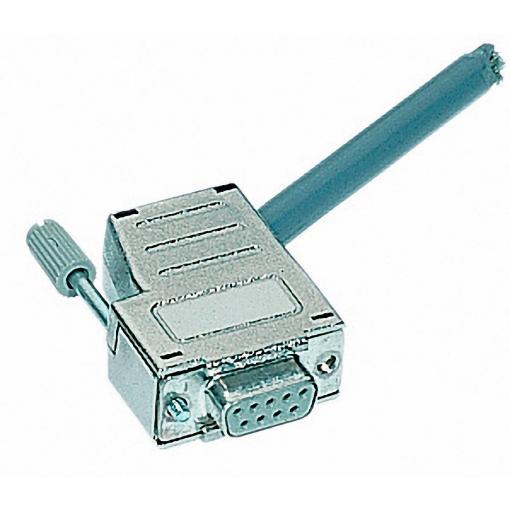 HARTING 09 67 025 0435 09670250435 D-SUB pouzdro Pólů: 25 plast, pokovený 180 °, 45 ° stříbrná 1 ks