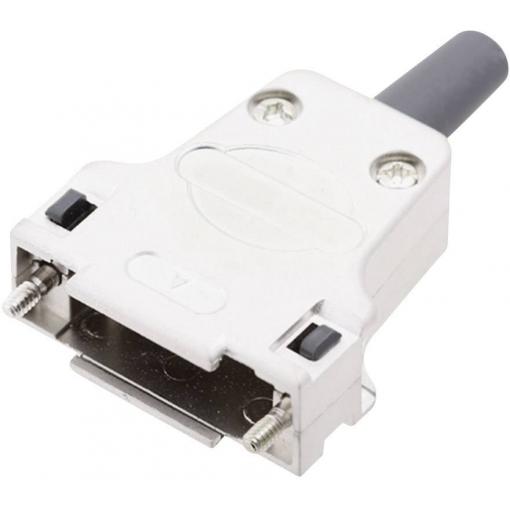 encitech 7960-0205-01 7960-0205-01 D-SUB pouzdro Pólů: 9 kov 180 ° stříbrná 1 ks