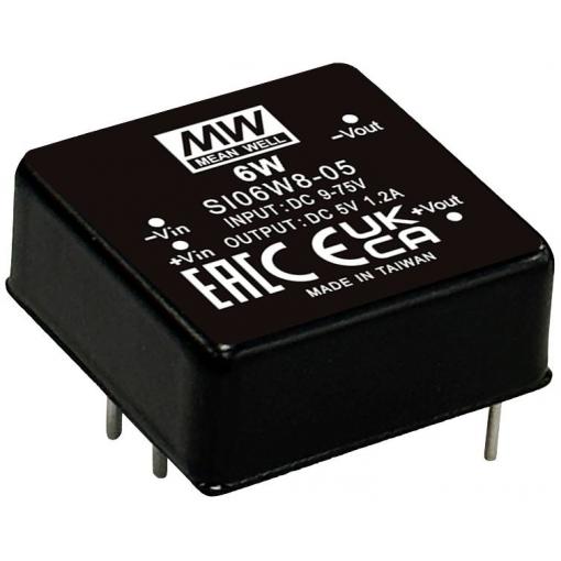 MEAN WELL SI06W8-03 DC/DC měnič napětí do DPS 48 V/AC 3.3 V 1.5 A 6 W Počet výstupů: 1 x Obsah 1 ks