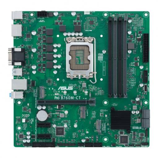Asus PRO B760M-CT-CSM Základní deska Socket (PC) Intel® 1700 Tvarový faktor Micro-ATX Čipová sada základní desky Intel® B760