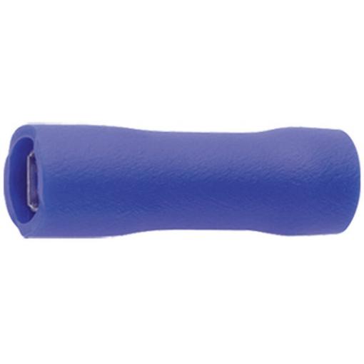 Klauke 8301V faston zásuvka Šířka zástrčky: 2.8 mm Tloušťka konektoru: 0.5 mm 180 ° plná izolace modrá 1 ks