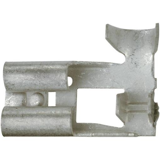 Klauke 3720 faston zásuvka Šířka zástrčky: 6.3 mm Tloušťka konektoru: 0.8 mm 90 ° bez izolace kov 1 ks