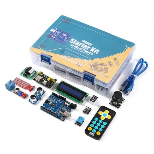 Starter Kit Arduino UNO R3 Kuongshun AE314, 171 dílů