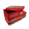 Box na hračky hasičské auto 53 x 26 x 31,5 cm Kruzzel