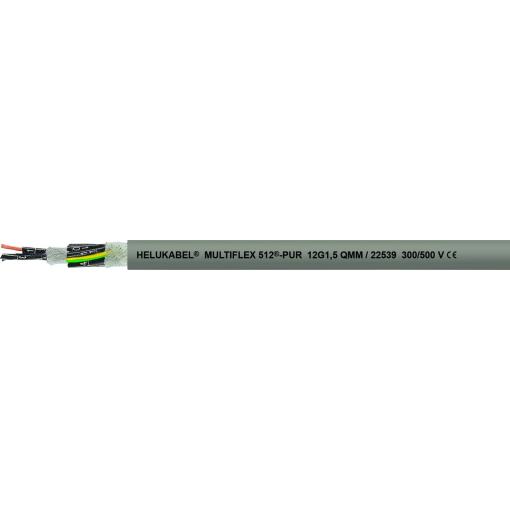 Helukabel 22516-1000 kabel pro energetické řetězy M-FLEX 512-PUR 7 G 0.75 mm² šedá 1000 m