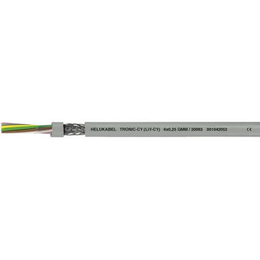 HELU 20039-1000 datový kabel LiYCY 18 x 0.25 mm² šedá 1000 m