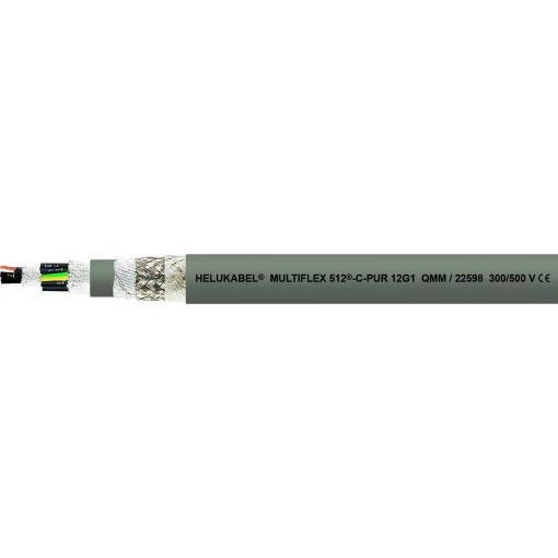 Helukabel 22605-1000 kabel pro energetické řetězy M-FLEX 512-C 3 G 1.50 mm² šedá 1000 m