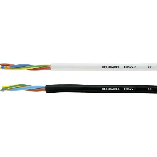 HELU H05VV-F 29454-1000 jednožilový kabel - lanko 4 G 0.75 mm², 1000 m, černá