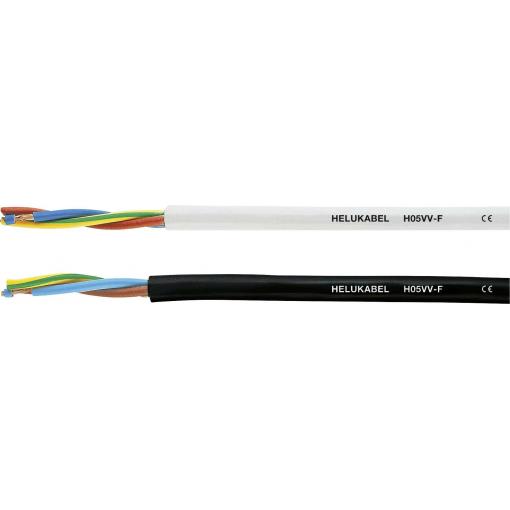 HELU H05VV-F 29452-1000 jednožilový kabel - lanko 3 G 0.75 mm², 1000 m, černá