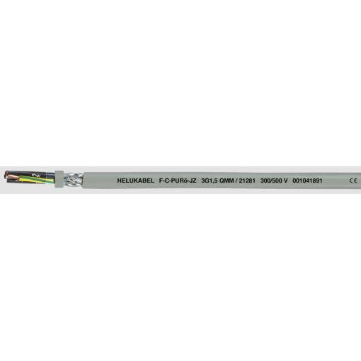 HELU F-C-PURö-JZ 21230-1000 řídicí kabel 5 G 0.75 mm², 1000 m, šedá
