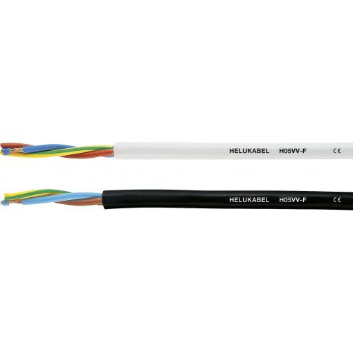 HELU H05VV-F 29464-1000 jednožilový kabel - lanko 5 G 1 mm², 1000 m, černá