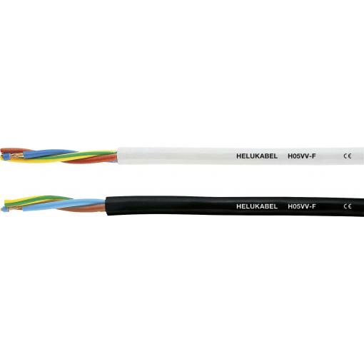 HELU H05VV-F 29470-1000 jednožilový kabel - lanko 4 G 1.5 mm², 1000 m, černá