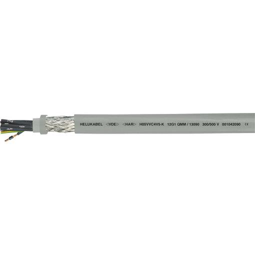 HELU H05VVC4V5-K (NYSLYCYÖ-JZ) 13072-1000 řídicí kabel 3 G 0.75 mm², 1000 m, šedá