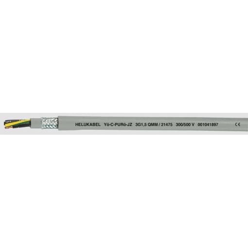 HELU Yö-C-PURö-JZ 21430-1000 řídicí kabel 7 G 0.75 mm², 1000 m, šedá