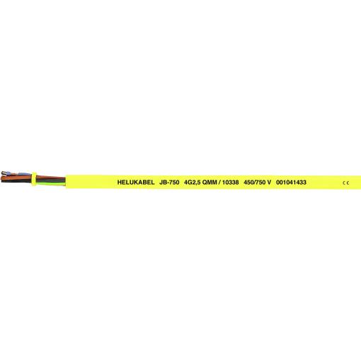 Helukabel JB-750 10336-1000 řídicí kabel 5 G 1.5 mm², 1000 m, žlutá