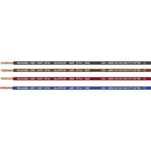 Helukabel 64092-305 Jednotlivá žíla, H05V2-K, 1 G 0.75 mm², zelená, žlutá, 305 m
