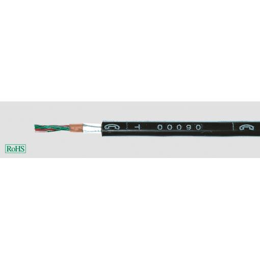 HELU 34010-1000 telekomunikační kabel A-2YF(L)2Y 20 x 0.6 mm² černá 1000 m