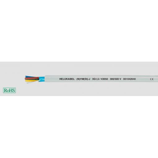 HELU 43054-1000 instalační kabel (N)YM(St)-J 3 G 2.5 mm² šedá 1000 m