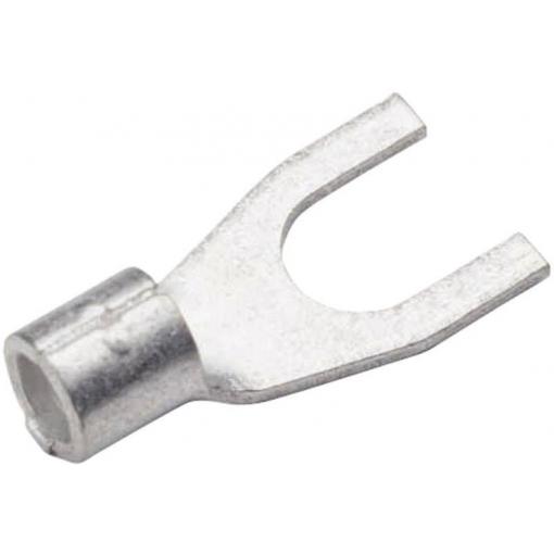 Cimco 180552 vidlicové kabelové oko 10 mm² Ø otvoru=6.5 mm bez izolace kov 1 ks