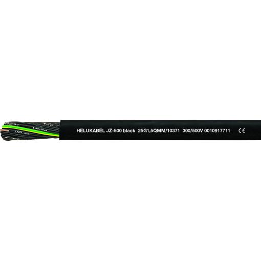 HELU JZ-500 Black 10362-1000 řídicí kabel 18 G 1 mm², 1000 m, černá (RAL 9005)