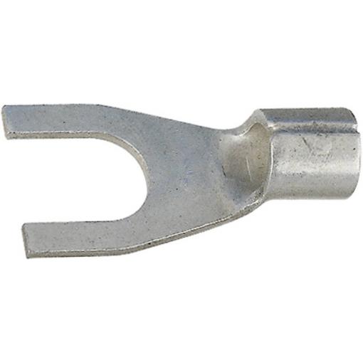 Klauke 1650C4 vidlicové kabelové oko 4 mm² 6 mm² Ø otvoru=4.3 mm bez izolace kov 1 ks