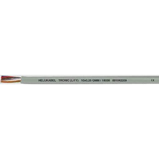 HELU 18029-1000 datový kabel LiYY 2 x 0.25 mm² šedá 1000 m