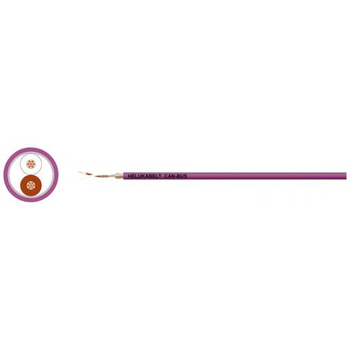 HELU 800685-1000 sběrnicový kabel 2 x 2 x 0.5 mm² fialová 1000 m