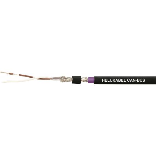 HELU 804268-1000 sběrnicový kabel 1 x 2 x 0.5 mm² černá 1000 m