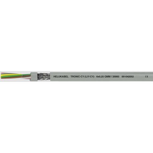 Helukabel 20031-1000 kabel pro přenos dat LiYCY 4 x 0.25 mm² šedá 1000 m