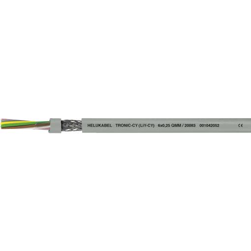 HELU 20007-1000 datový kabel LiYCY 8 x 0.14 mm² šedá 1000 m