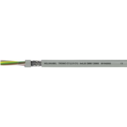 HELU 16475-1000 datový kabel LiYCY 2 x 1 mm² šedá 1000 m