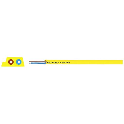 HELU 82822-1000 sběrnicový kabel 2 x 1.5 mm² černá 1000 m