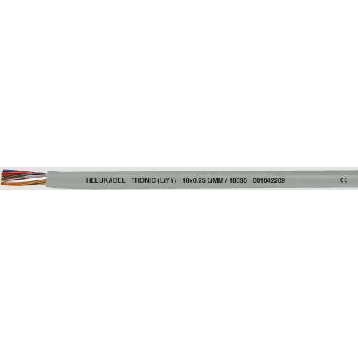 HELU 18001-500 datový kabel LiYY 2 x 0.14 mm² šedá 500 m