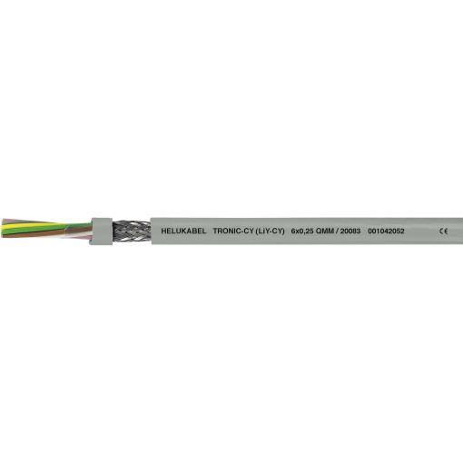 HELU 16025-500 datový kabel LiYCY 1 x 0.75 mm² šedá 500 m